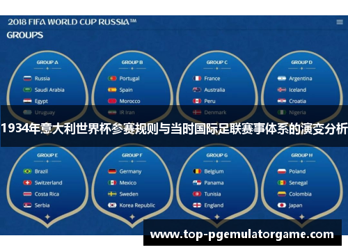 1934年意大利世界杯参赛规则与当时国际足联赛事体系的演变分析