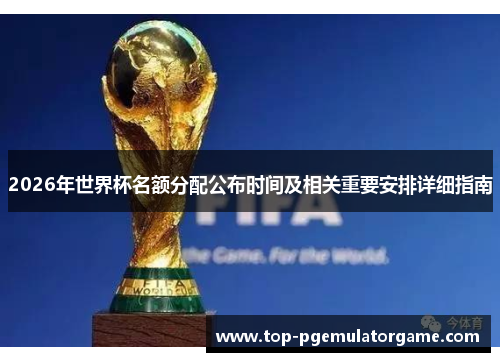 2026年世界杯名额分配公布时间及相关重要安排详细指南