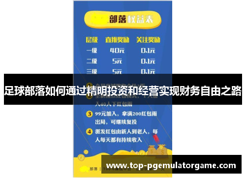 足球部落如何通过精明投资和经营实现财务自由之路